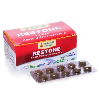 Рестон / Restone - ослаблення ПМС і відновлення циклу - Махаріші Аюрведа - 100 таб